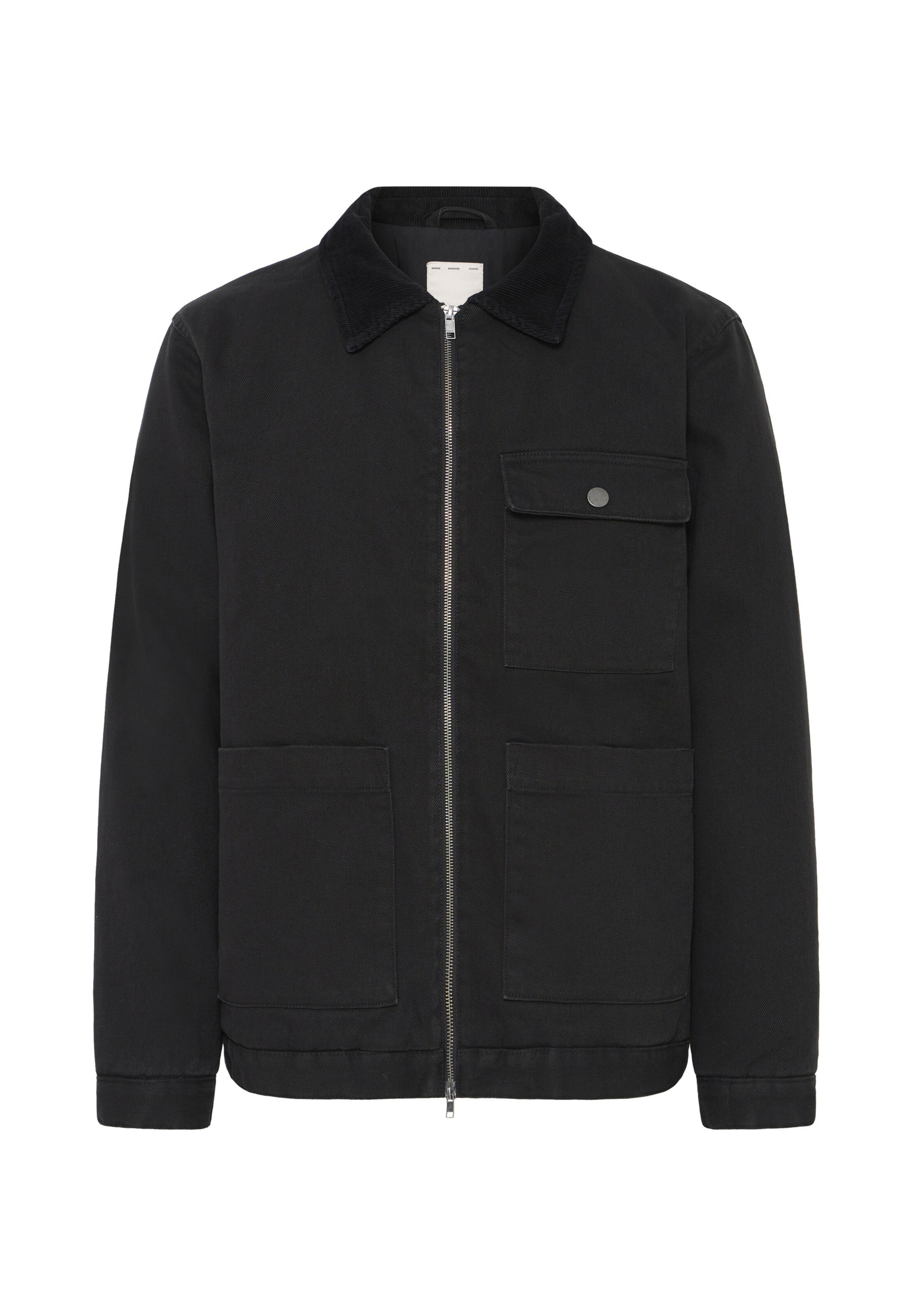 Cappotto di mezza stagione 'SDDraiden' di !Solid in nero: frontale