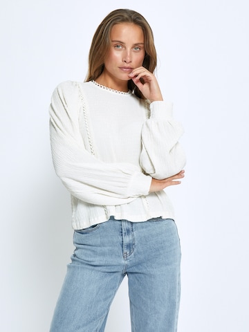 Peppercorn Blouse 'Gillian' in Grey: front