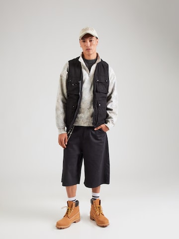 Abercrombie & Fitch Mikina 'ESSENTIAL' - Biela