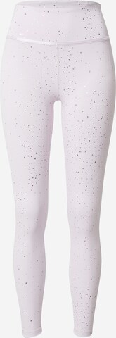 Skinny Pantaloni sportivi 'Stardust' di PUMA in bianco: frontale