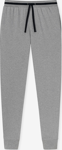 Pantalon de sport ' Mix & Relax ' SCHIESSER en gris : devant