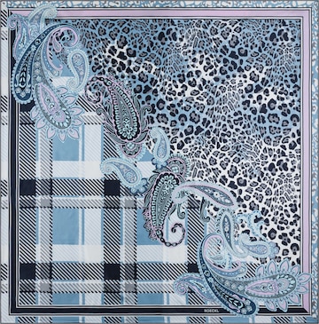 Foulard 'PATCHWORK LEO' di Roeckl in nero: frontale