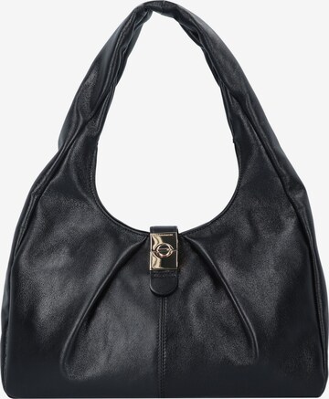 Sac bandoulière 'Borsa' Borbonese en noir : devant