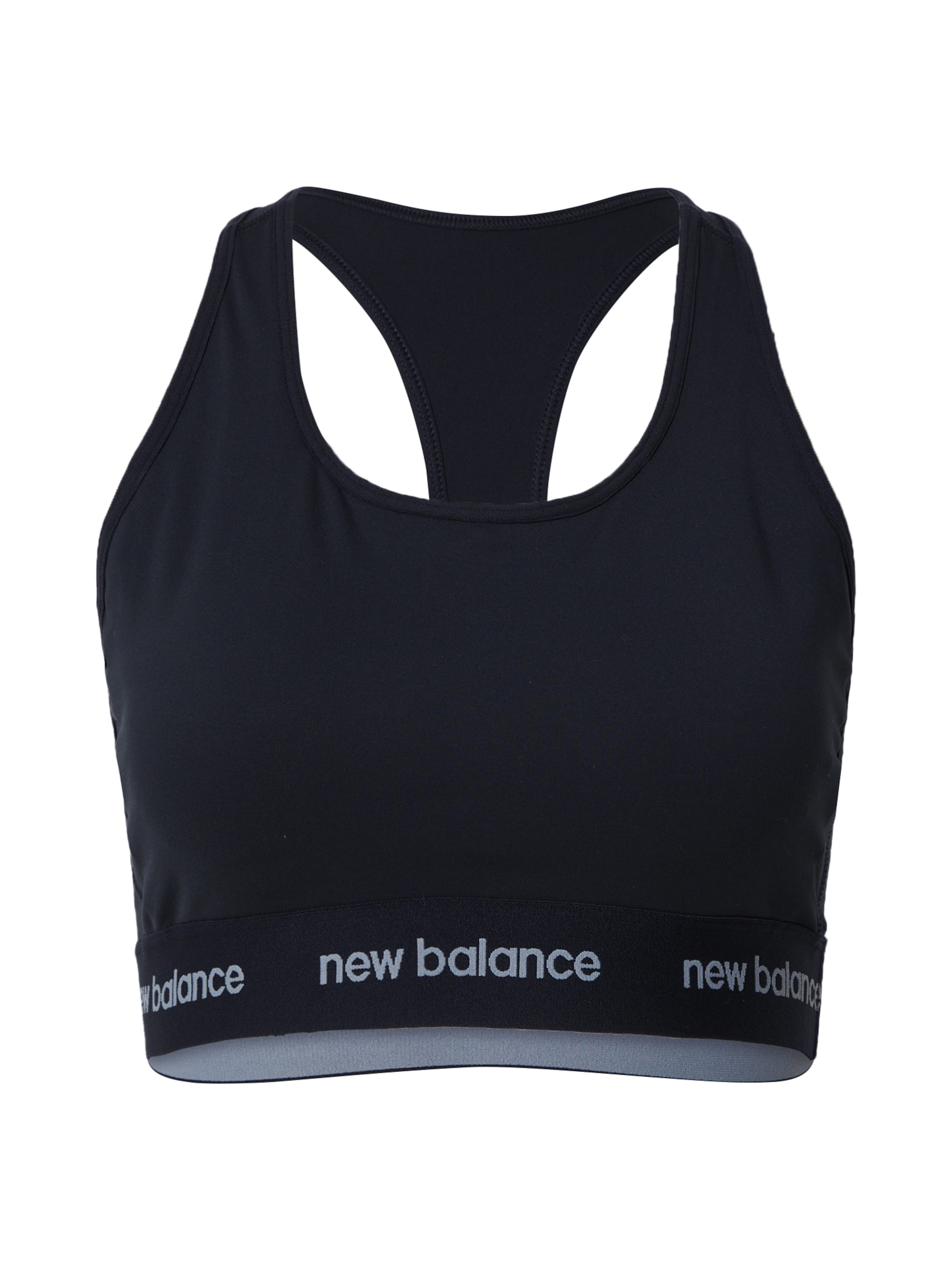 new balance Bustier Sportmelltartók - fekete: elől