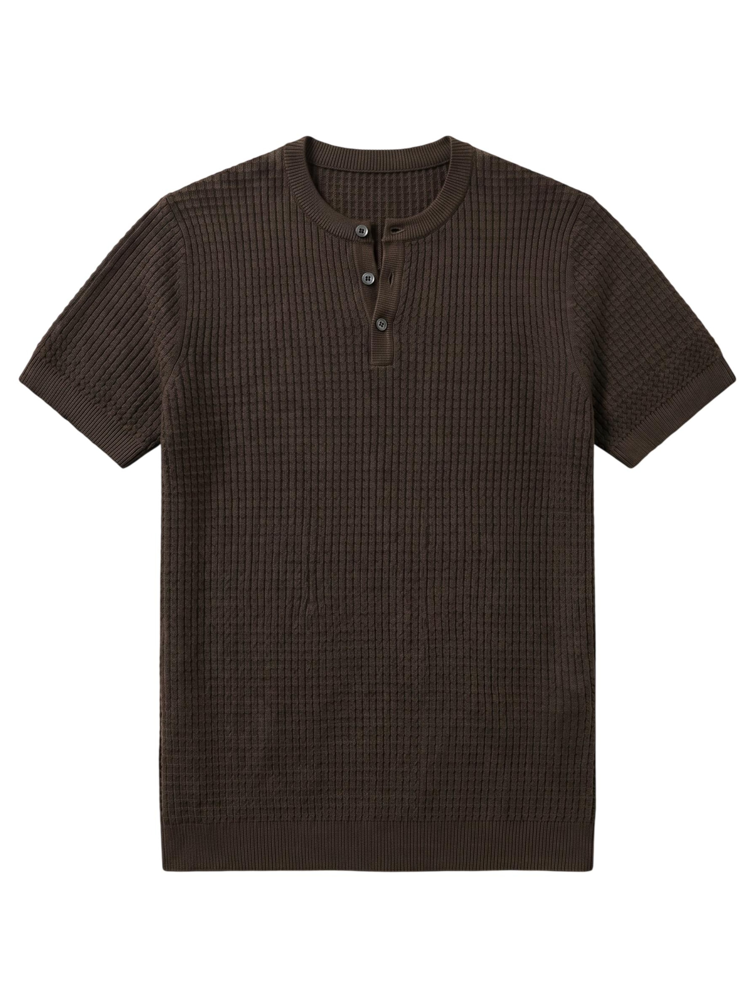 Kleidermafia T-shirt i brun: framsida