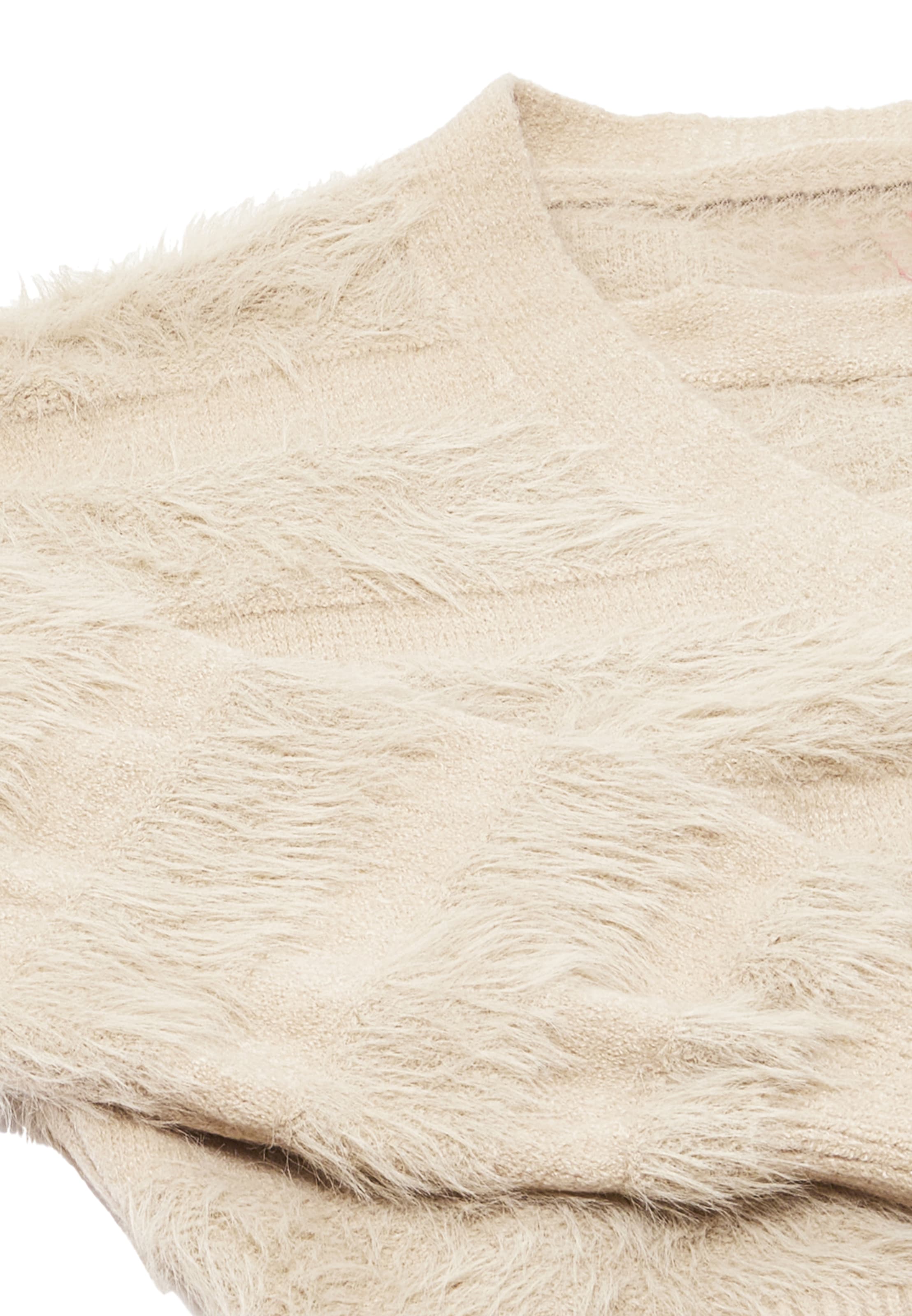 swirly - Casaco de malha em bege