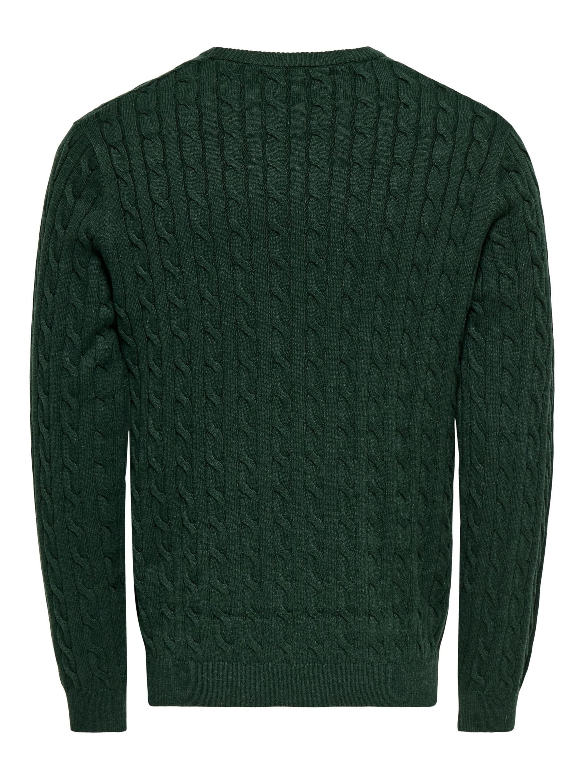 Only & Sons Trui 'ONSLOUI' in Groen