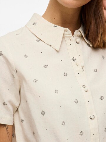 VILA Bluse i beige