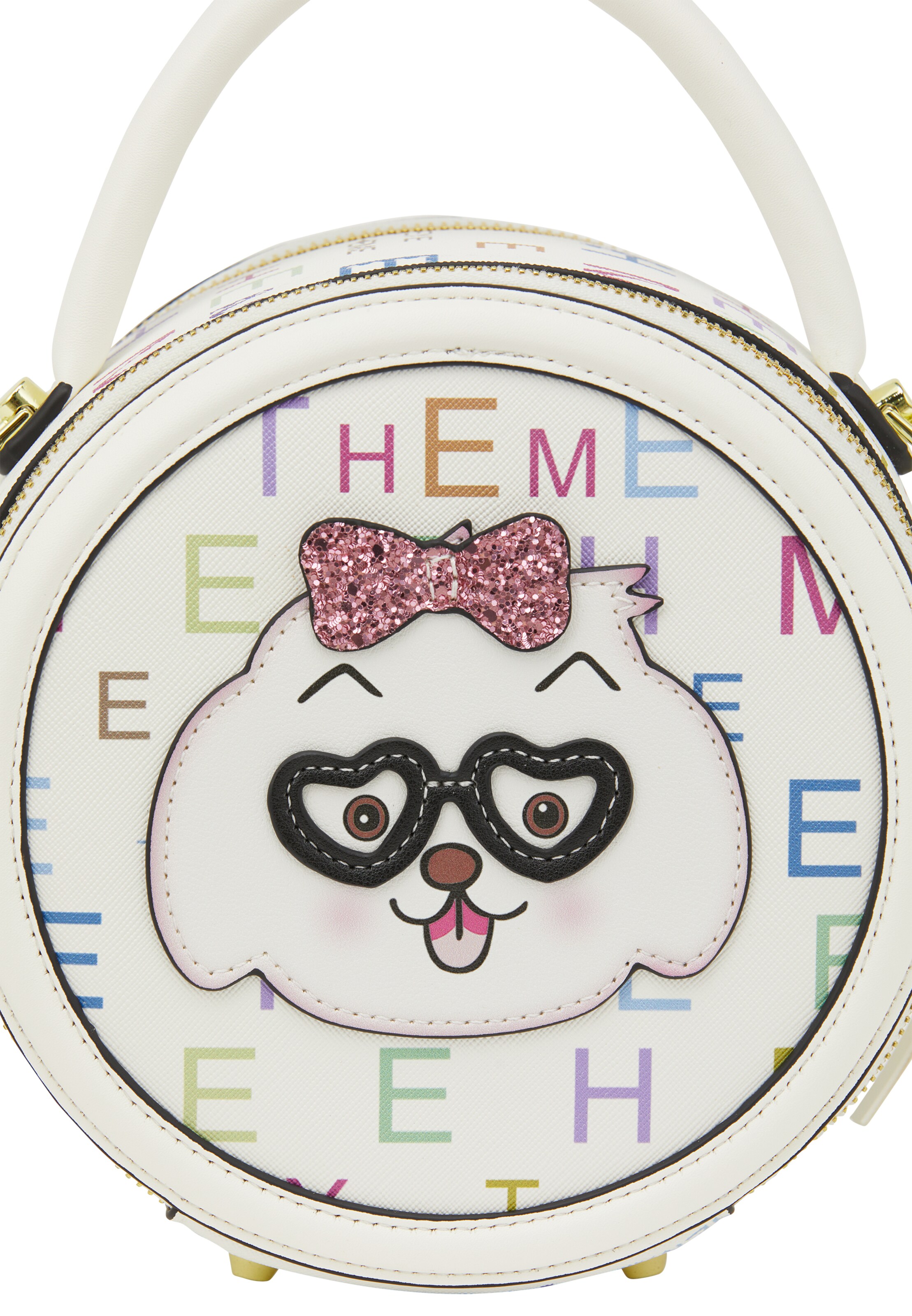 MYMO Handbag 'Pop Eyetheme' in White