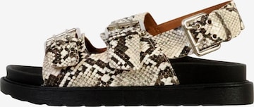 Sandales 'Sandalen mit Riemchen' Joia en argent : devant