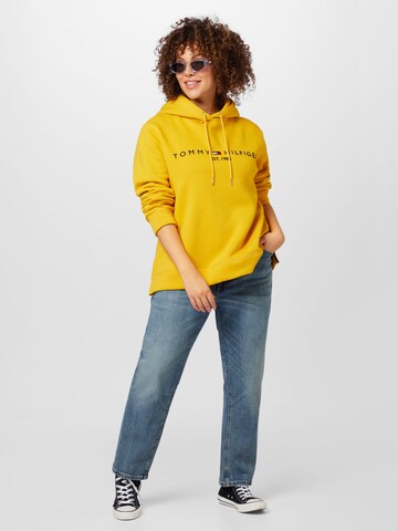 Tommy Hilfiger Curve Sweatshirt in Gelb