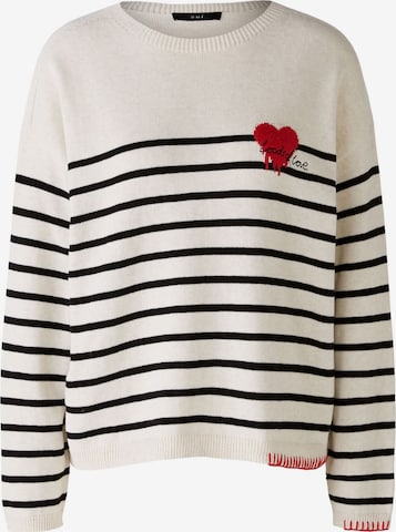 OUI - Pullover em branco: frente