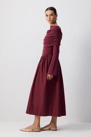 Touche Prive Kleid in Rot