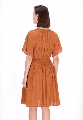 Usha Dress in Beige