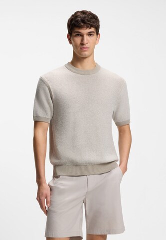 BOSS Sweater 'Kantonio' in Beige: front