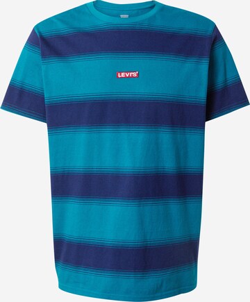 LEVI'S ® Koszulka 'SS Relaxed Baby Tab Tee' w kolorze niebieski: przód