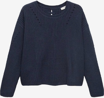 MANGO TEEN Sweater 'Zigui' in Blue: front