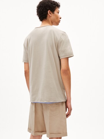 T-Shirt ' JAAMES BRUSHED ' ARMEDANGELS en beige