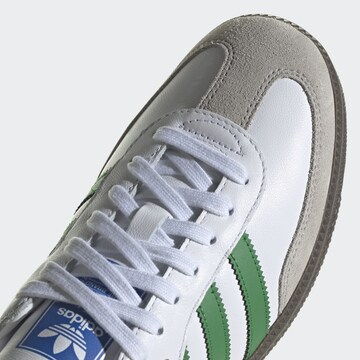 ADIDAS ORIGINALS Låg sneaker 'Samba' i vit