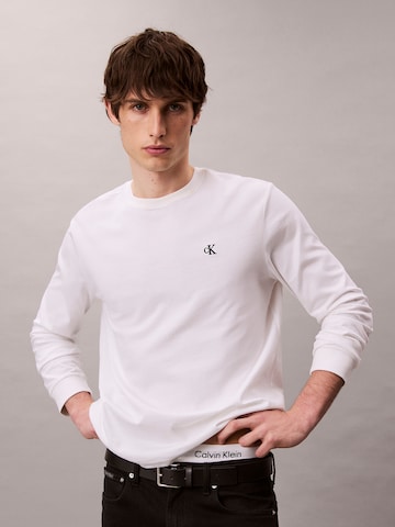 Calvin Klein Jeans Shirt in White: front