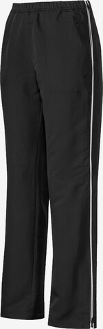 JOY SPORTSWEAR Regular Workout Pants 'MERRIT' in Black: front