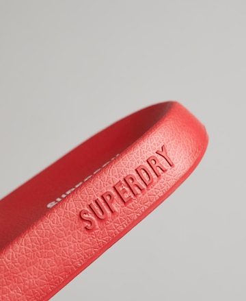Superdry Strand-/badschoen in Rood