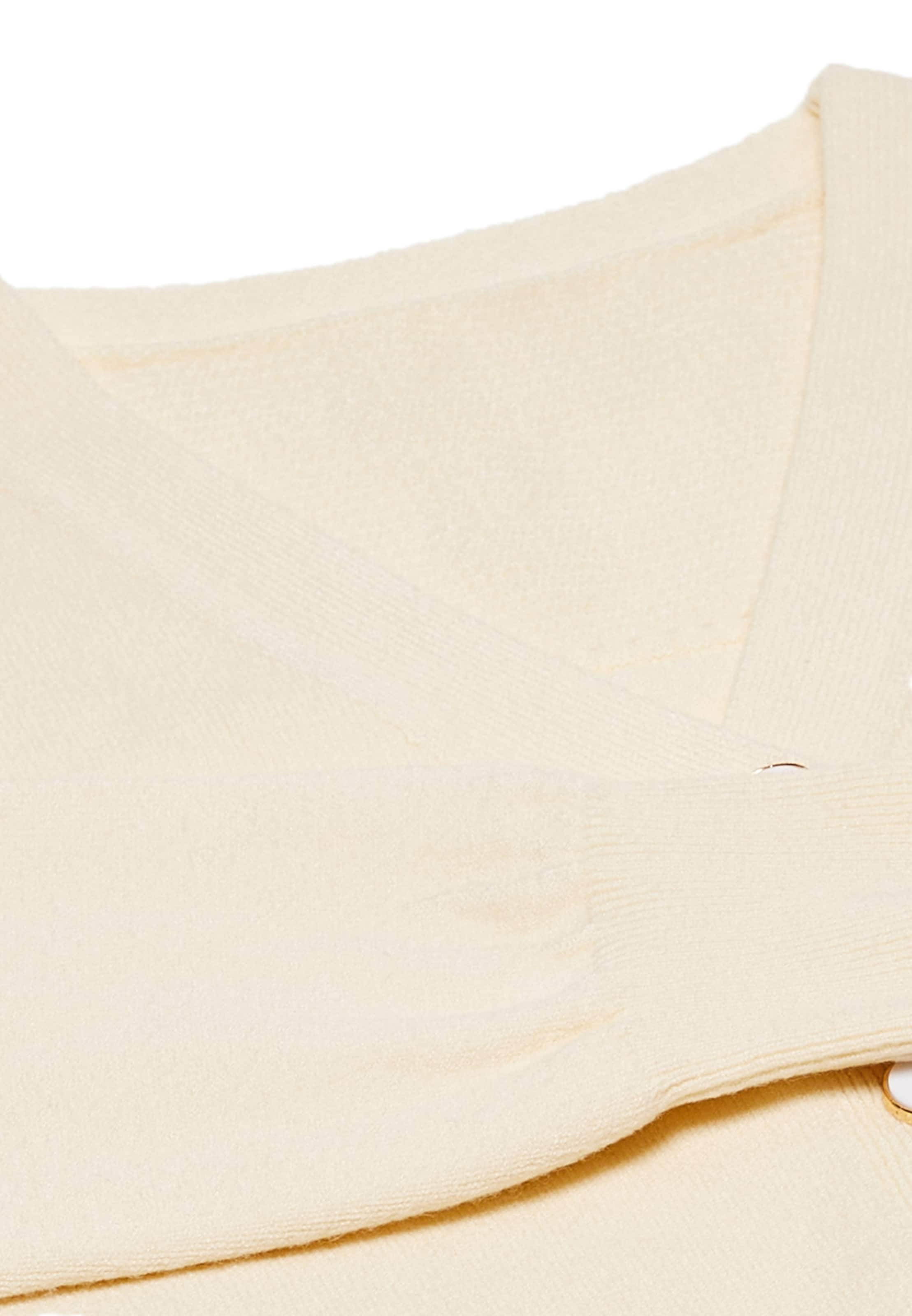 YASANNA Gebreid vest in Wit