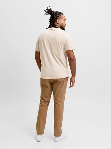 T-Shirt JACK & JONES en beige