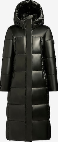 zaļš khujo Ziemas mētelis ' RUBINA SHINY ': no priekšpuses