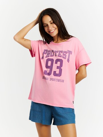 PROTEST Shirt 'PRTFile' in Pink