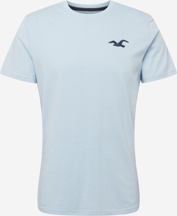 T-Shirt HOLLISTER en bleu : devant