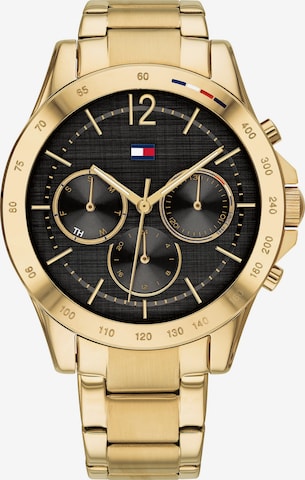 TOMMY HILFIGER Analoog horloge in Goud: voorkant