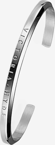 Bracelet ' Piccadilly bangle ' Victoria Hyde en argent : devant