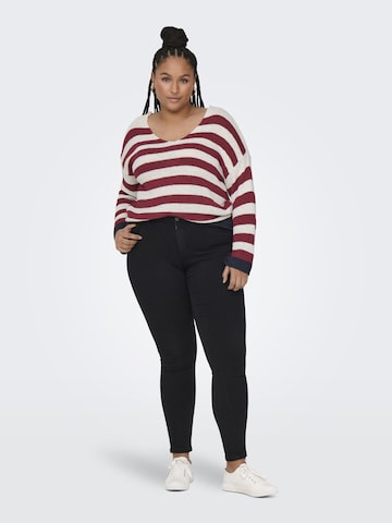 Pull-over ONLY Carmakoma en rouge