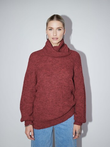 LeGer by Lena Gercke Oversize pulóver 'Juna' - piros: elől