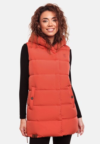 Gilet 'Madilynaa' NAVAHOO en orange : devant