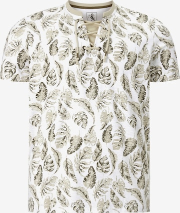Charles Colby Shirt 'Earl Crispin' in White: front