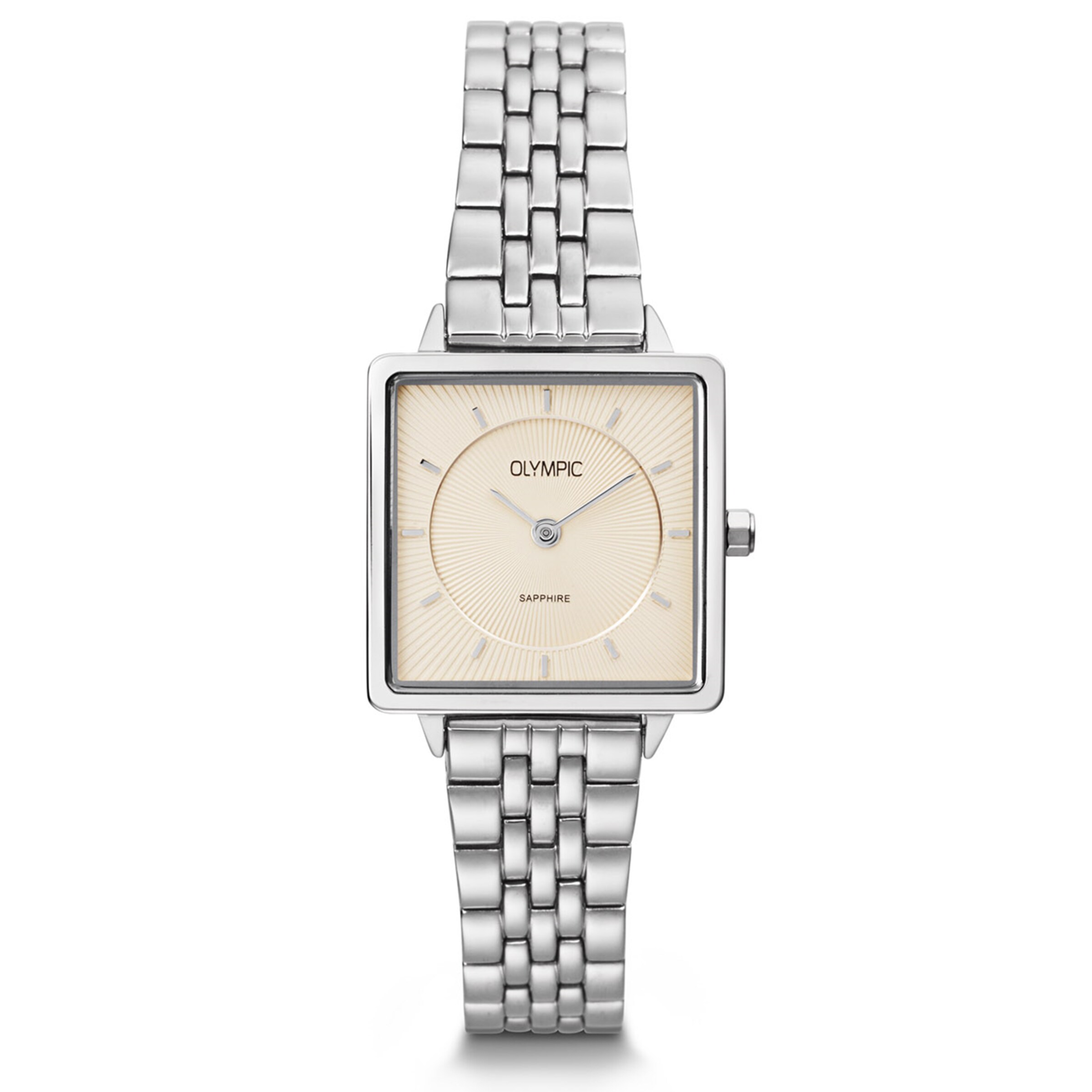 Olympic Analog watch in Silver: front