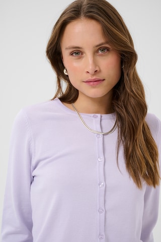 SAINT TROPEZ - Casaco de malha 'MilaSZ ' em roxo