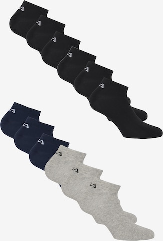 FILA Socks in Blue: front