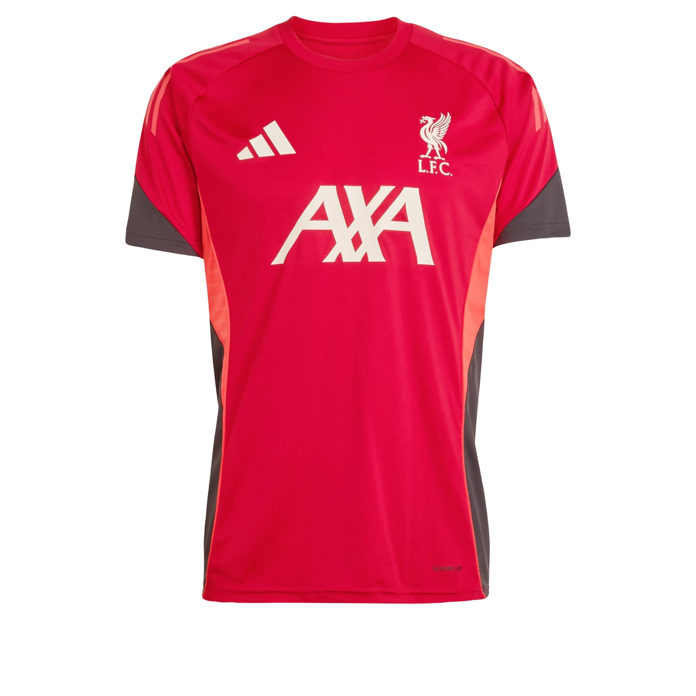 ADIDAS PERFORMANCE - Camiseta de fútbol 'FC Liverpool Tiro 25 Competition' en rojo: frente