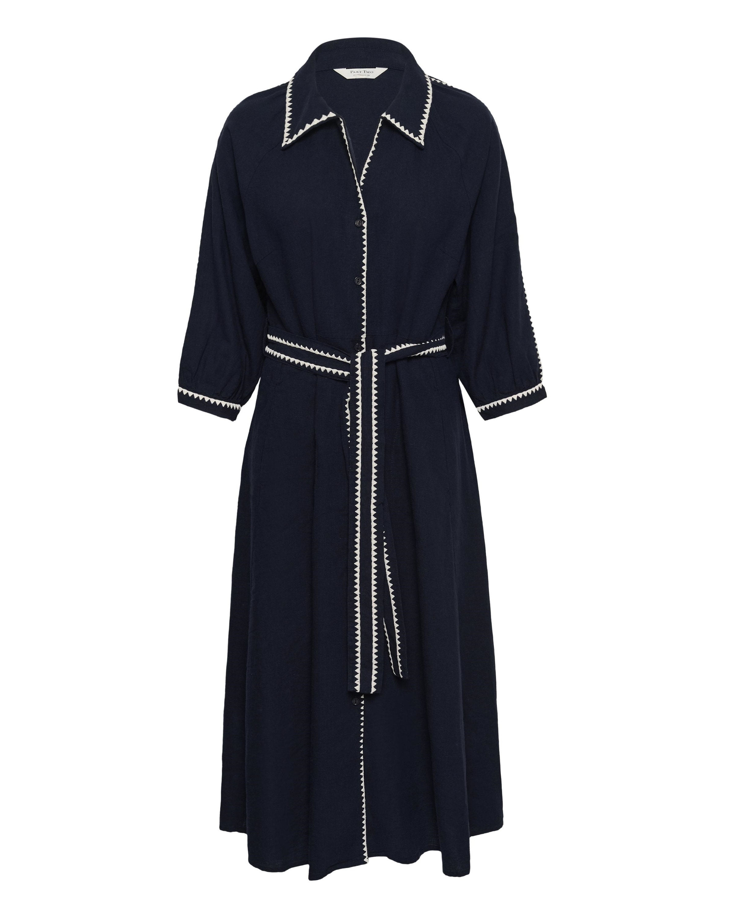 Part Two Blusekjole 'PWSicilias' i blå: forside