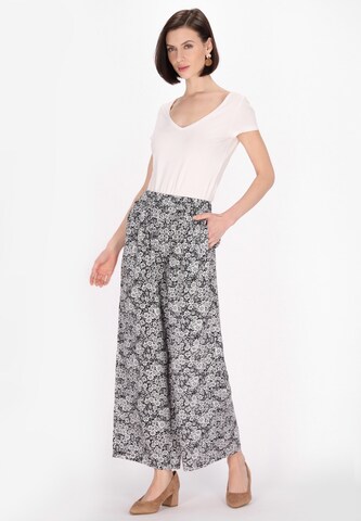 Usha Loosefit Broek in Zwart