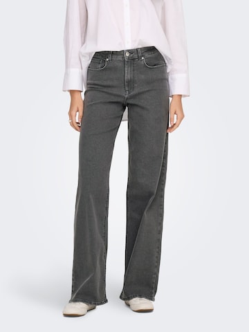 ONLY Wide Leg Jeans 'ONLSANNA' in Grau: Vorderseite