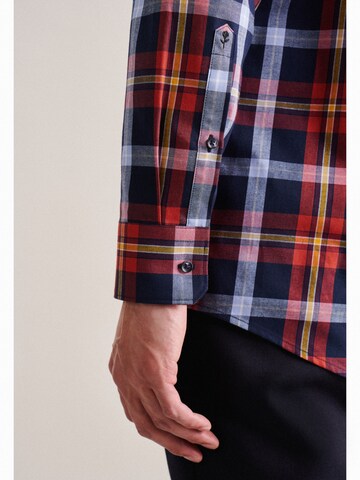 SEIDENSTICKER Regular Fit Hemd in Rot
