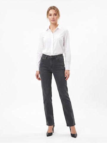 ESRA Jeans 'Straight Leg Jeans aus extra weicher Baumwolle' in Grau: Vorderseite