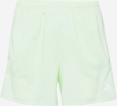 ADIDAS PERFORMANCE Pantalón deportivo 'Own The Run' en gris / kiwi / negro / blanco, Vista del producto