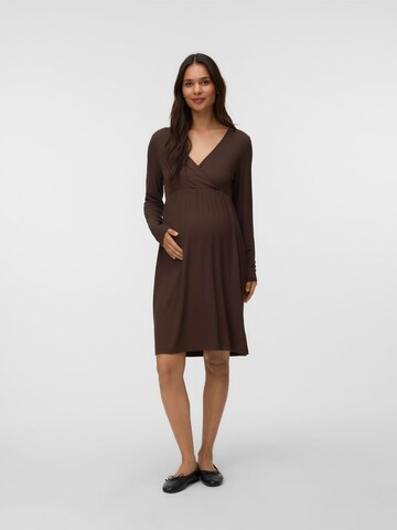 MAMALICIOUS Kleid in Braun