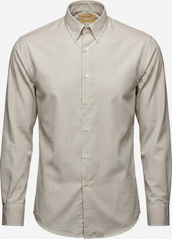 AlbumLeo Regular fit Overhemd in Beige: voorkant