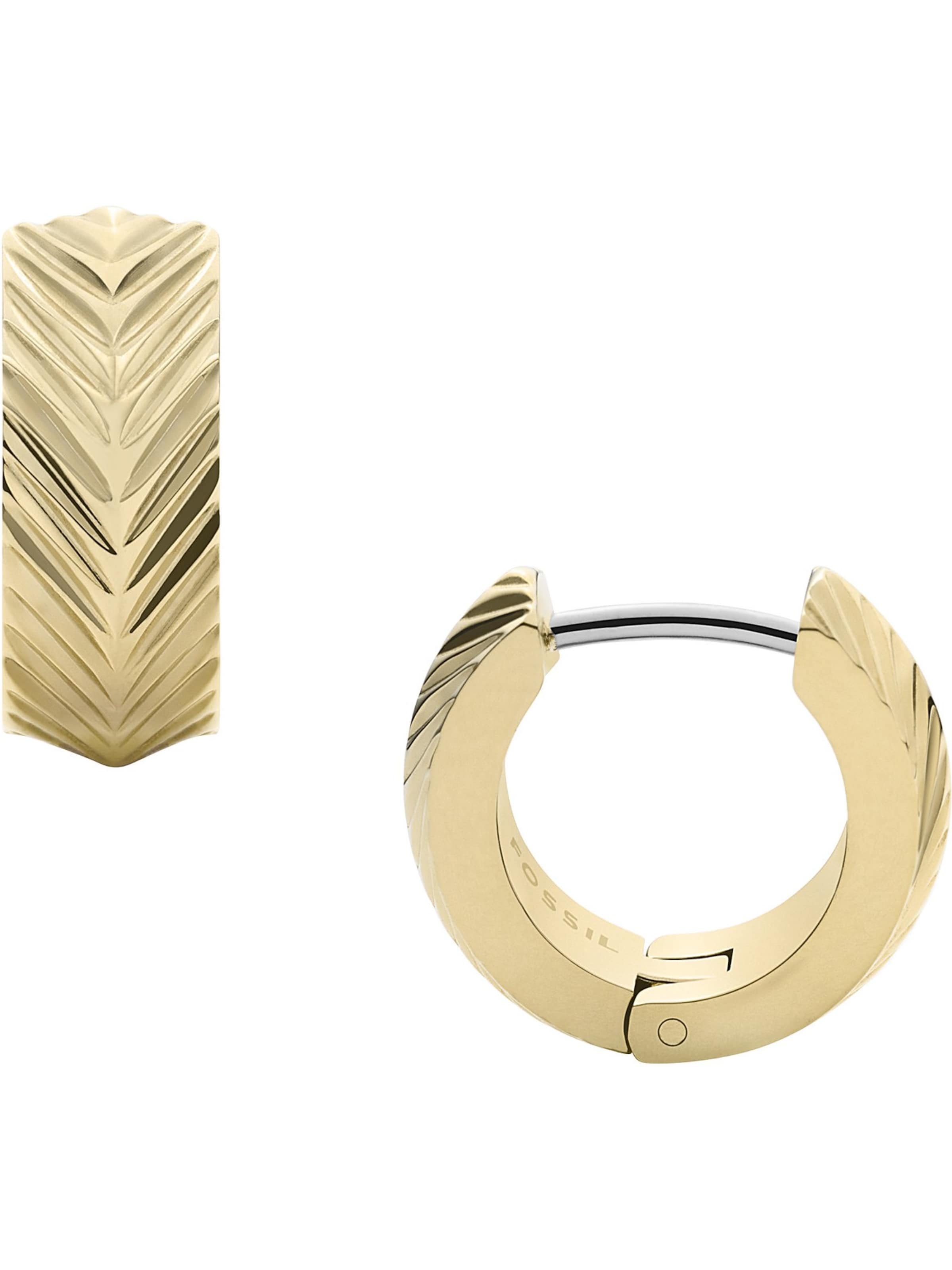 FOSSIL Σκουλαρίκια 'Harlow' σε χρυσό